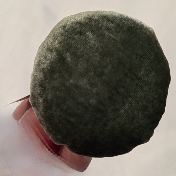 NWT Hot Skwash Silk Velvet Pumpkins (SET of 2, Handmade with Natural Stems) - Picture 12 of 13